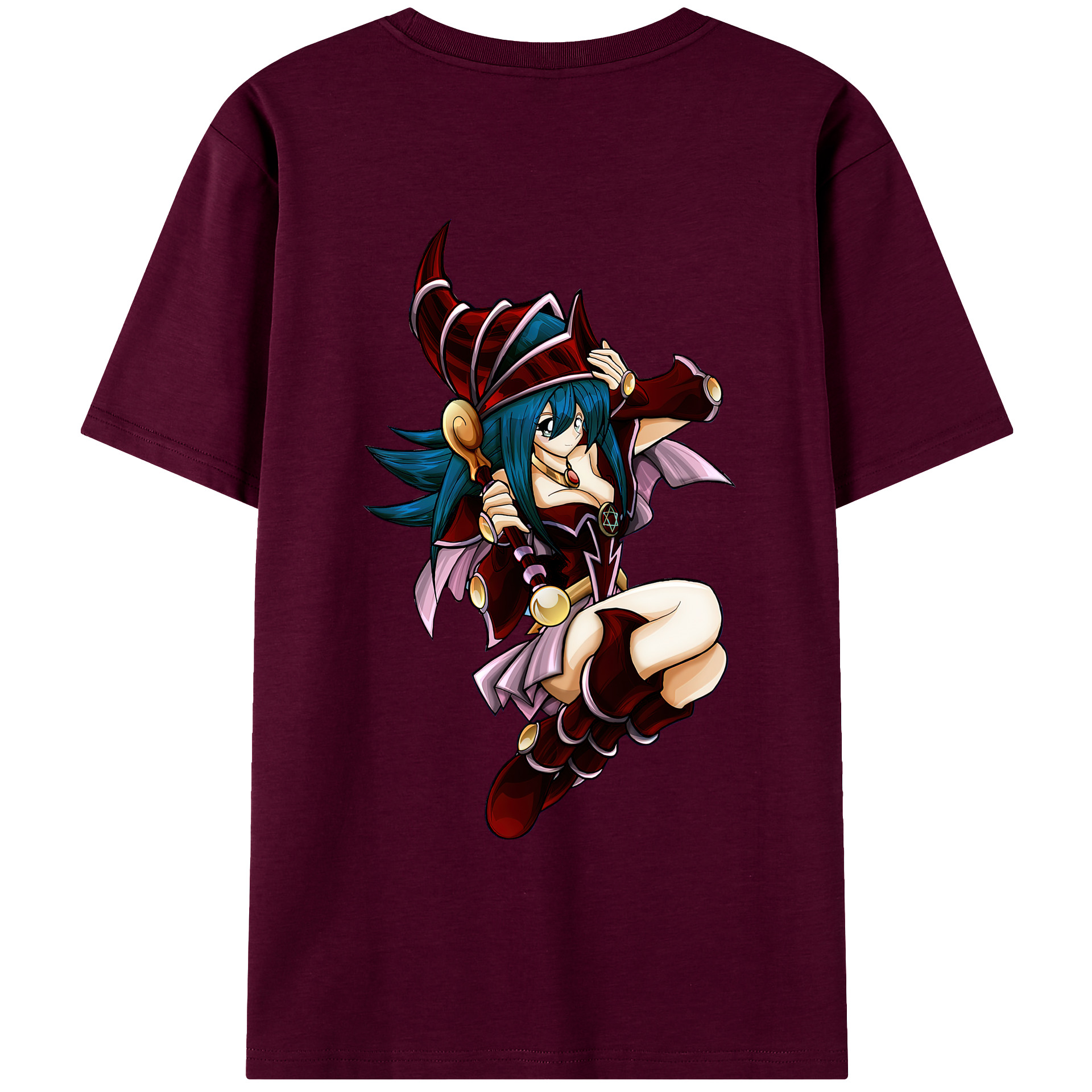（画像用） 遊☆戯☆王 Yu-Gi-Oh! レディース半袖Tシャツ(バックプリント)